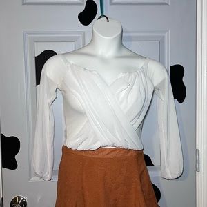 Off the shoulder shirt